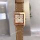 Swiss Quartz Hermes Cape Cod Copy Watches Rose Gold Tan leather strap (6)_th.jpg